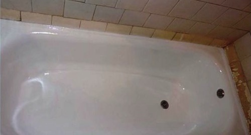 Реставрация ванны жидким акрилом | Онега