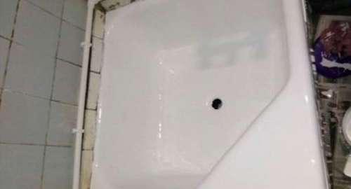 Обновление душевого поддона акрилом | Онега